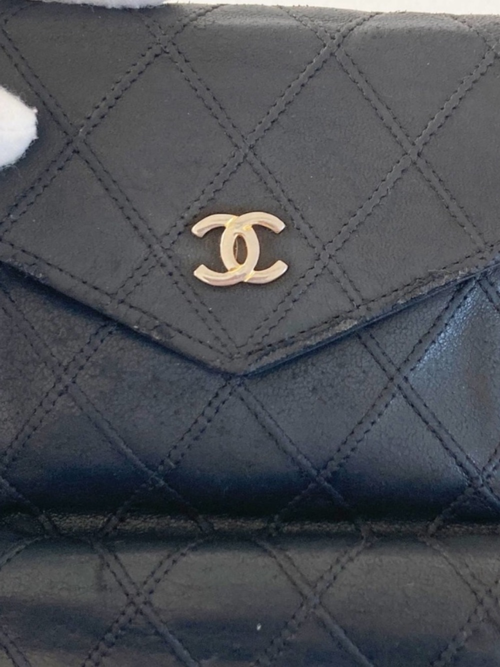 Chanel Black Lambskin Bifold Compact Snap Wallet - Picture 5 of 16